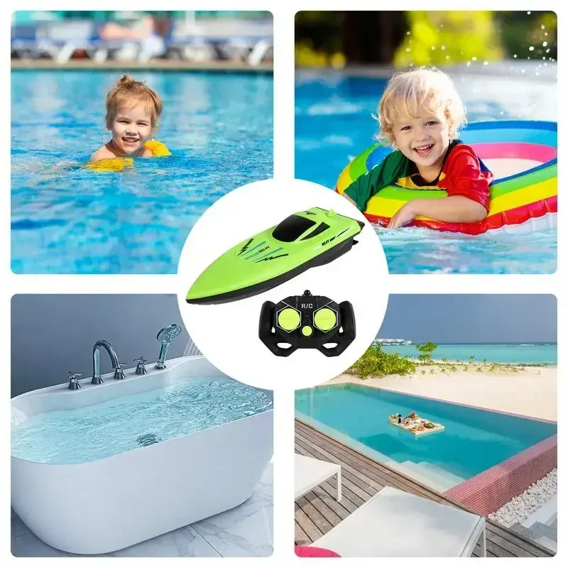 2,4 G ferngesteuertes Schnellboot für Kinder - schnelles elektrisches – Bild 4
