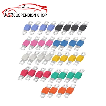 AMI-Midi-Sicherungs-Sortiment-Set, 30 A-175 A Hochstrom-Anschraubsicherungen, 12 V-58 V verkupfert (36 Stück)
