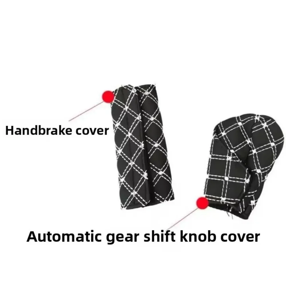 Auto-Schaltknauf-Abdeckung Handbremsen-Schutz Universell (2 Stück) – Bild 4