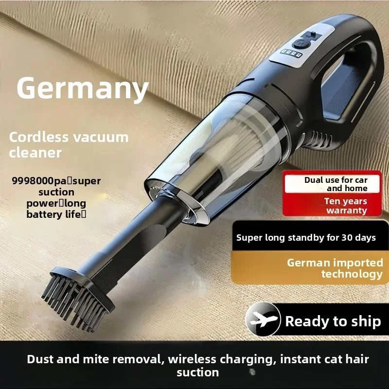 Kabelloser Handstaubsauger für das Auto, 2-in-1 Nass – Bild 5