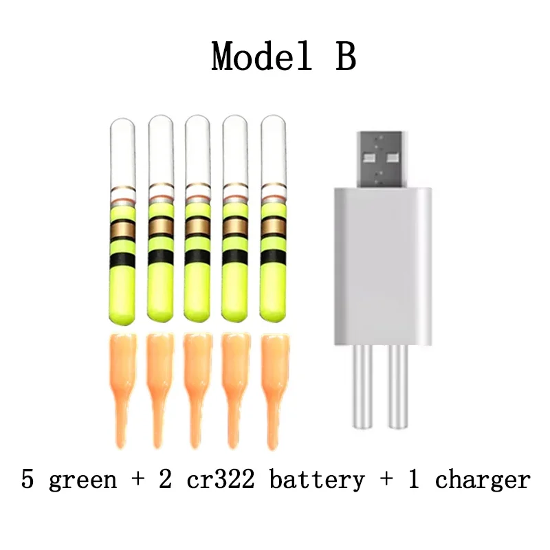 Licht Sticks Mit Wiederaufladbare CR322 Batterie Ladegerät (5 Stück) – Bild 5