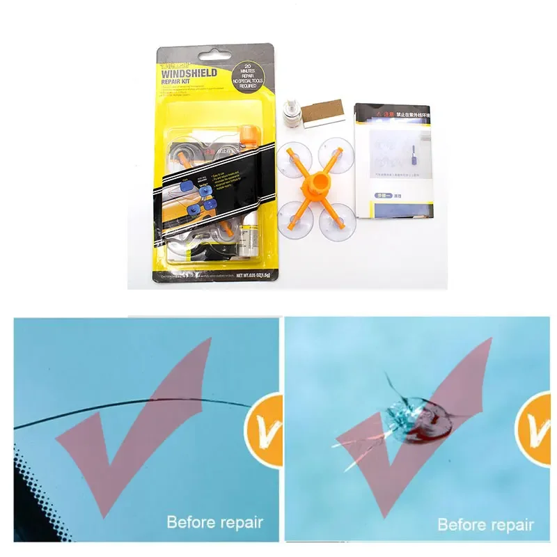 DIY Auto Windschutzscheibe Reparatur Werkzeug DIY Fenster Reparatur – Bild 6