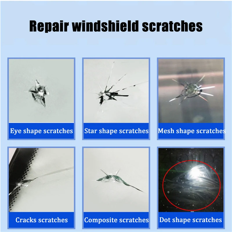 Auto Windschutzscheibe Reparatur Set DIY Auto Windschutzscheibe Kratz – Bild 5