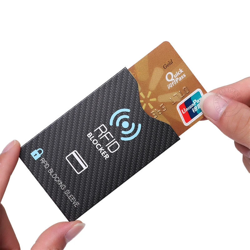 RFID-Schutzhülle für Kreditkarten, blockierende Karteninhaber, Hülle, Schutzhülle für Bankkarten, Hülle