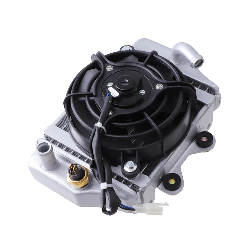 Motorrad L/R Kühler Wassertank Kühlung Motorölkühler für SHINERAY Zongshen Loncin Lifan 150cc 200cc 250cc