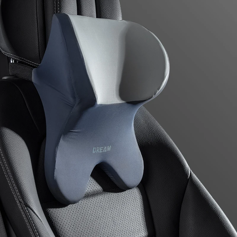 Auto Lendenwirbelstütze Kopfstütze Nackenkissen Unterstützung Universal Weiche Nackenkissen Kissen Auto Memory