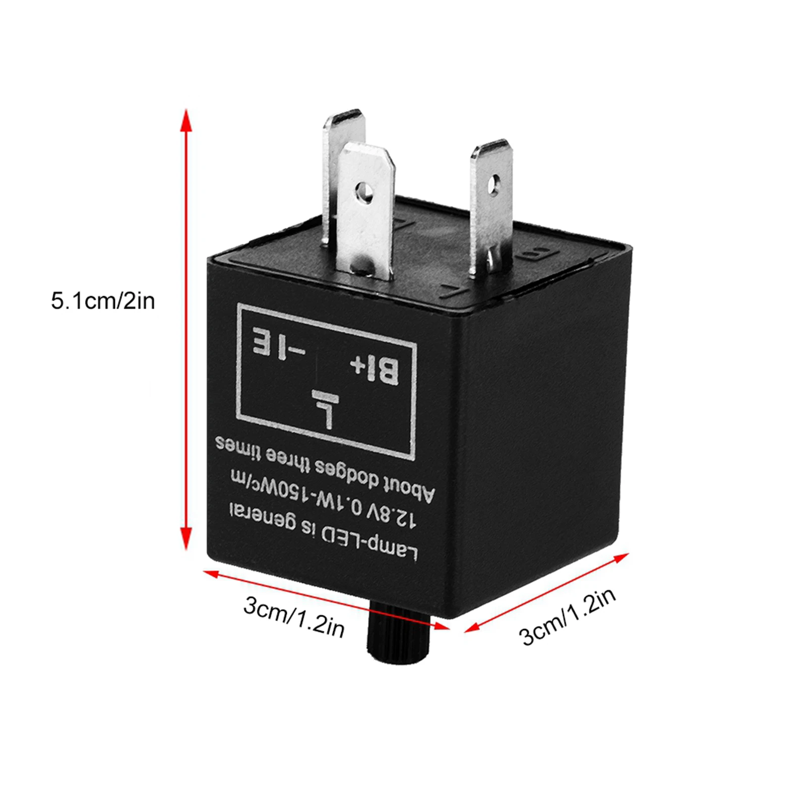 12 V 3 Pin Einstellbare LED Licht Blinker Relais Fix Für Blinker – Bild 5
