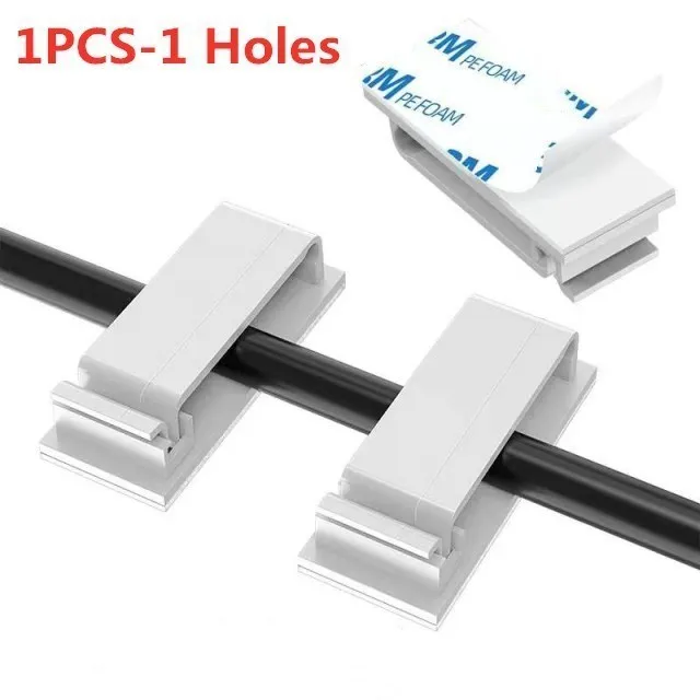 Kabel Organizer Kabel Management Draht Halter Flexible USB Kabel Wickler Ordentlich Silikon Clips Für Maus