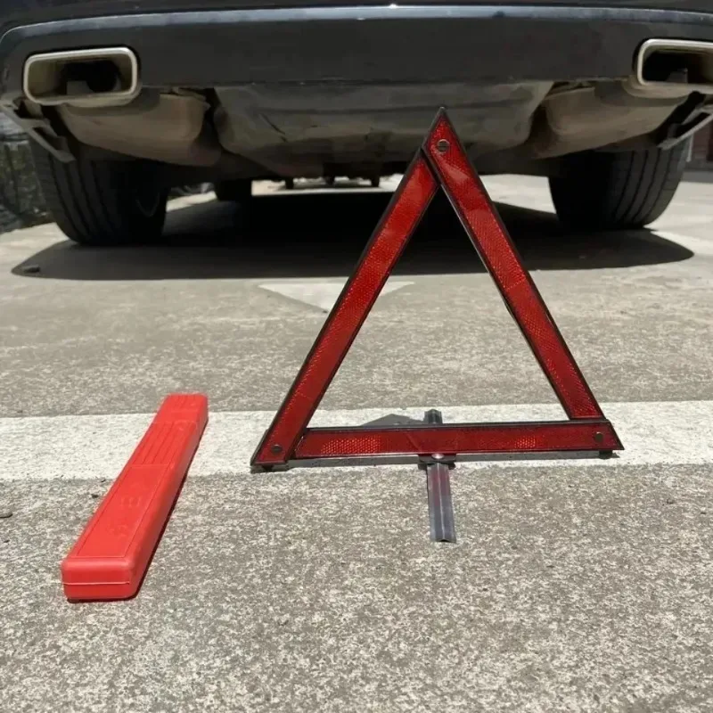Faltbares Auto-Warndreieck - 30 cm reflektierendes Notfallstativ – Bild 2