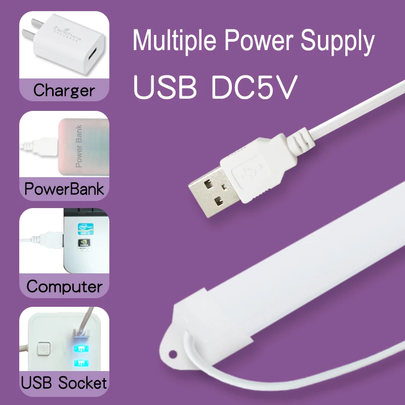 Schreibtischleuchte Magnetische Leselampe USB Schlafsaal LED – Bild 3