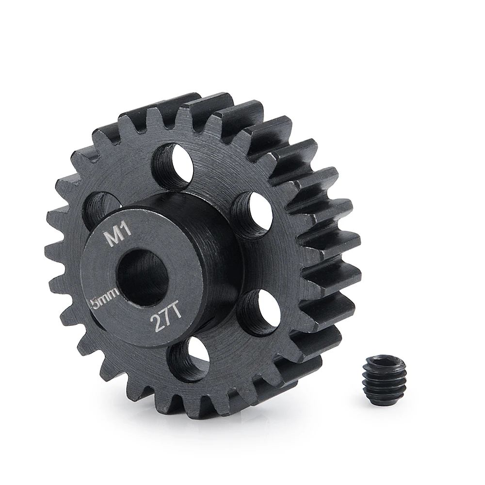 TRINOOD Stahl Metall Ritzel Motor Getriebe M1 5mm 11T 12T 13T 14T 27T – Bild 3