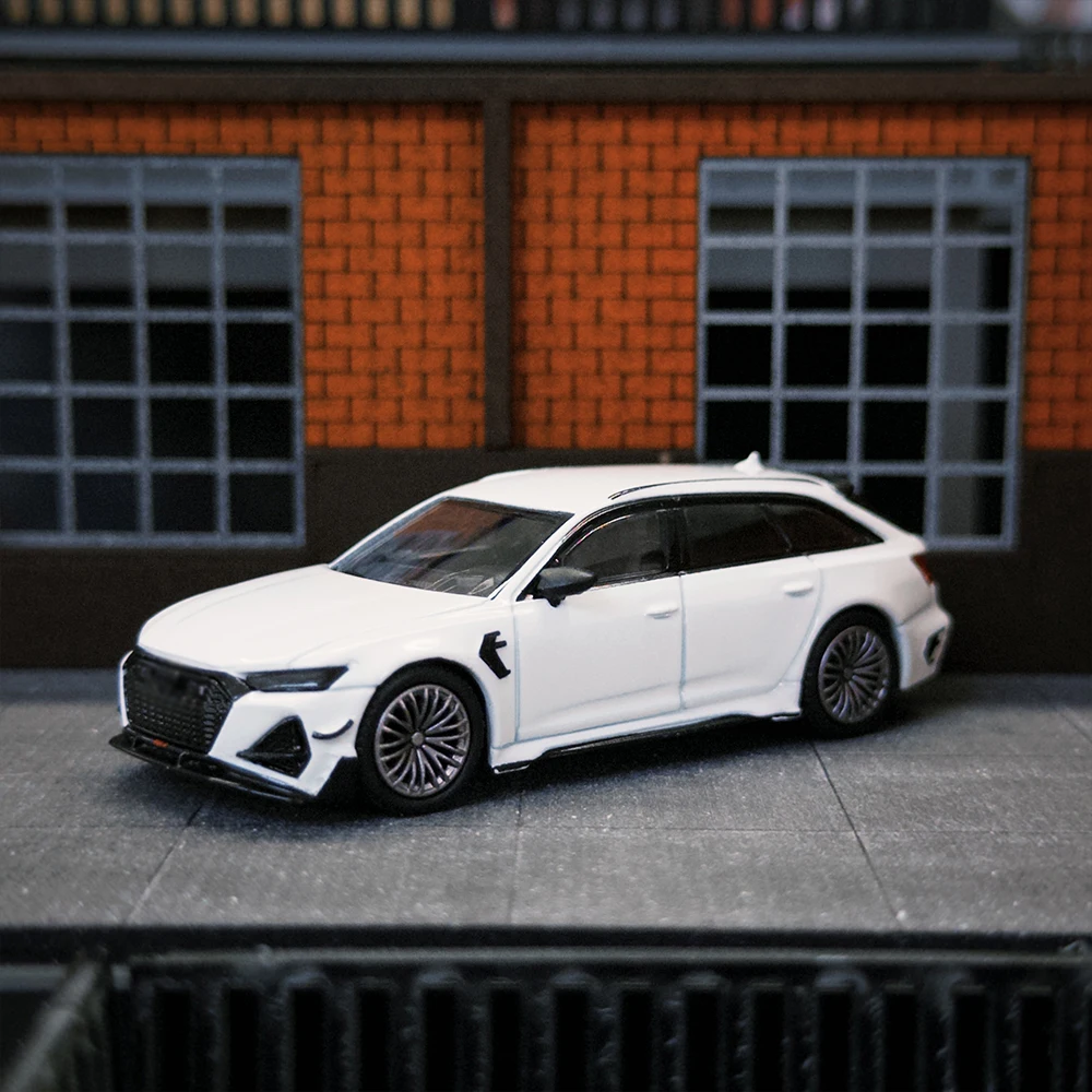 MGT 1/64 RS6 ABT Legierung Diecast Modell Auto Sammlung Spielzeug Station Fahrzeug Geschenk für Erwachsene