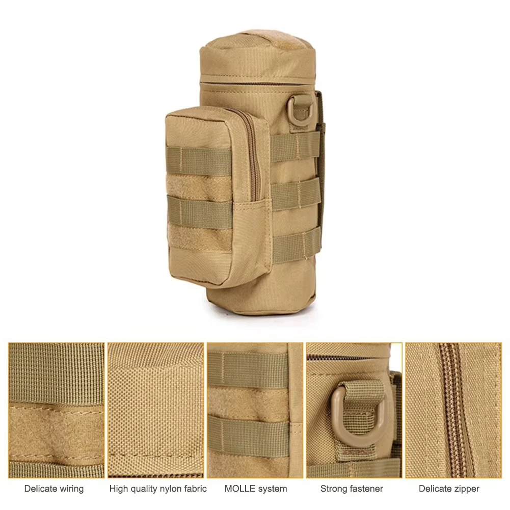 Taktische Molle Wasserflasche Tasche Beutel Halter Outdoor Reisen – Bild 2