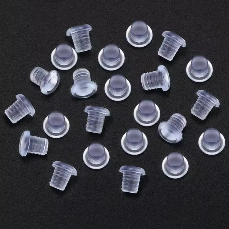 Durchsichtige, eingebettete Möbelstoßstange aus Gummi (20 Stück) – Bild 4