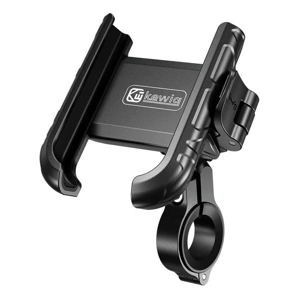 Motorrad-Telefonhalter One-Touch Auto Quick Lock Fahrrad-Telefonhalterung ATV Fahrrad Roller Telefonhalter