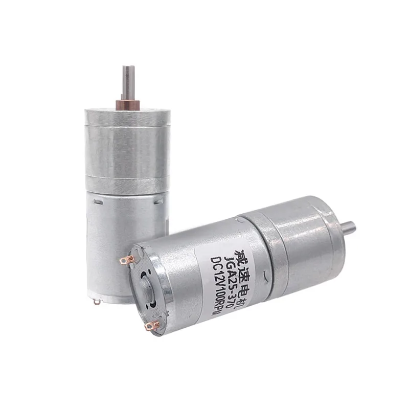 JGA25-370 DC motor getriebe motor 6/12/24V hohe drehmoment elektrische getriebe motor