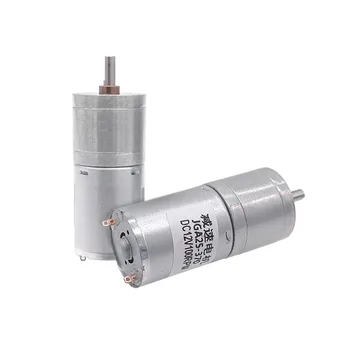 JGA25-370 DC motor getriebe motor 6/12/24V hohe drehmoment elektrische getriebe motor