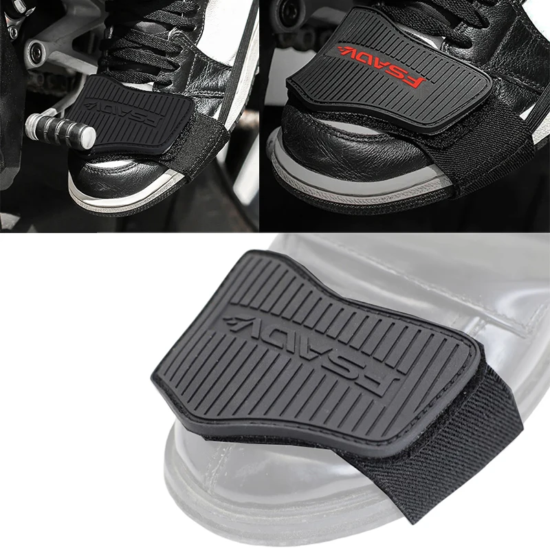 Motorrad Shift Pad Gummi Boot Schutzhülle Einstellbare Shifter Schild Anti Slip Pad Schuh Abdeckung Motorrad