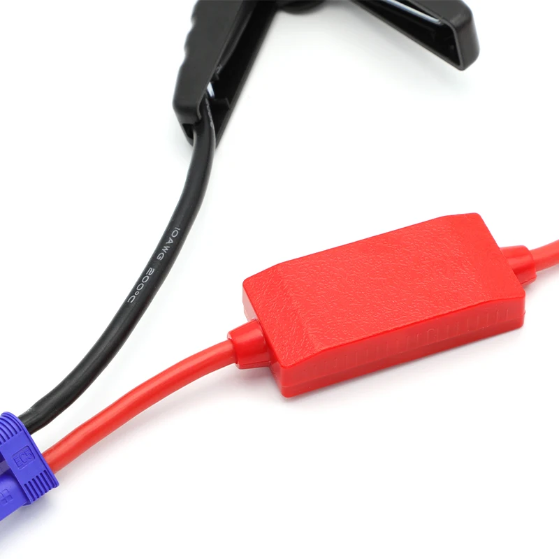 Starthilfekabel mit Klemmen, Booster-Kabel mit EC5-Stecker – Bild 4