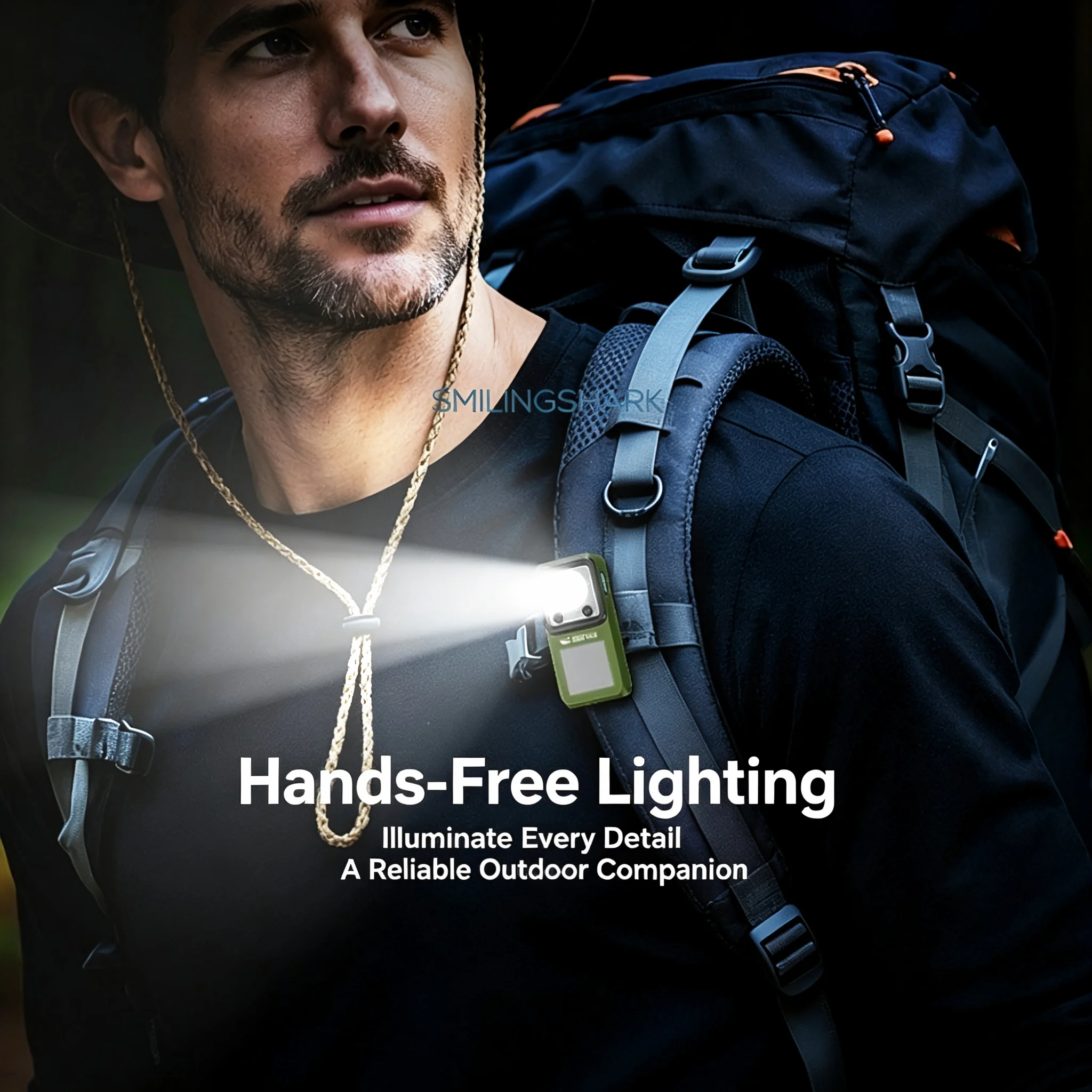 LED-Taschenlampe mit magnetischer Klemme für den Außenbereich, extrem – Bild 3