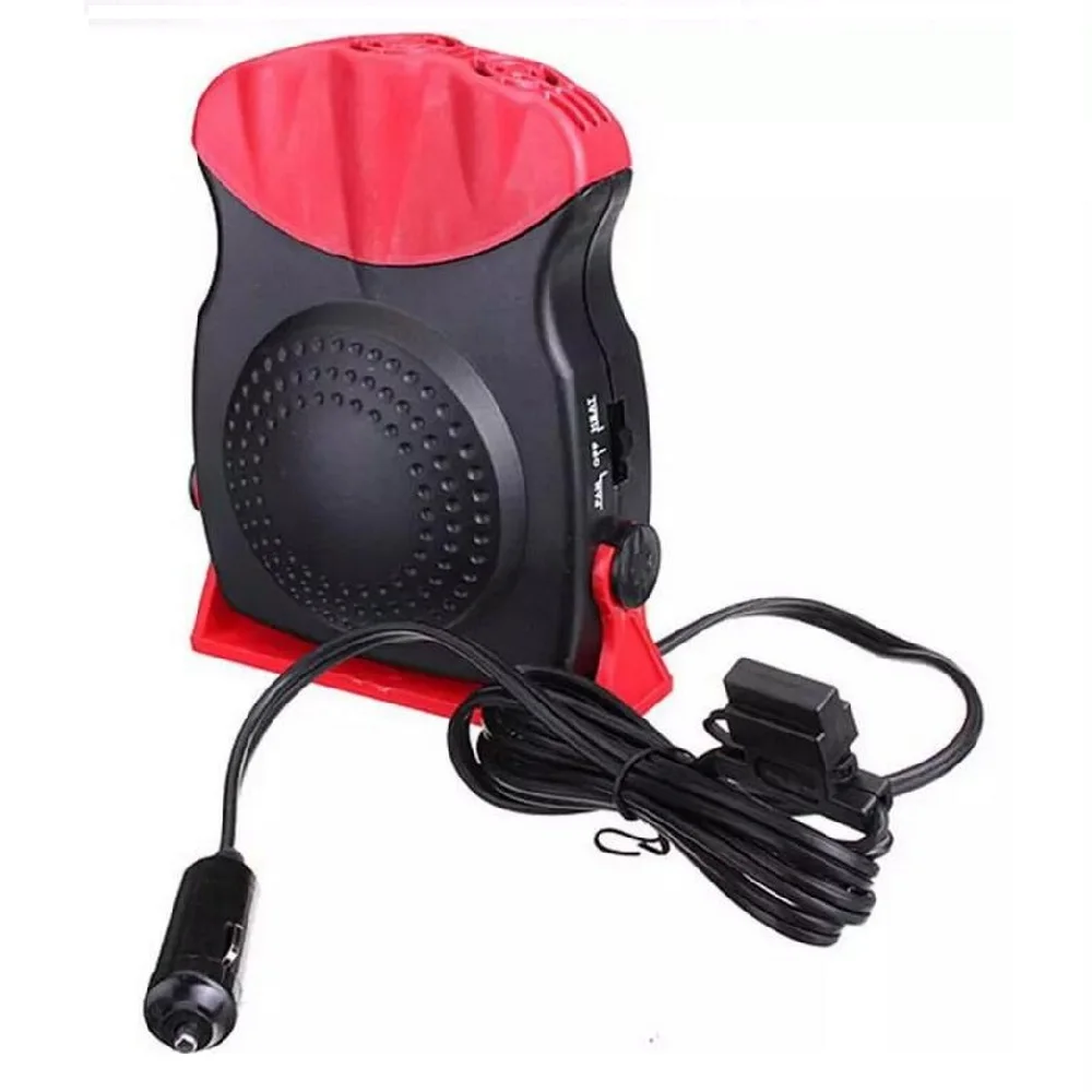 Autoheizung, tragbare Heizung, Lüfter, Schwarz und Rot, 12 V, 150 W – Bild 3