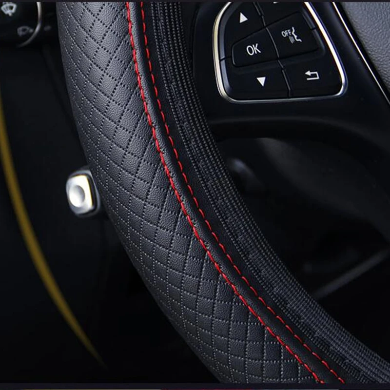 37/38 cm Universal-Lenkradabdeckung für Automobile, rutschfeste – Bild 5