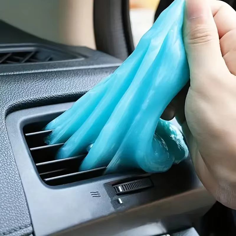 70g Auto Reinigung Gel Schleim Magie Schlamm Automobil Air Vent Computer Tastatur Schmutz Staub Entferner Gel