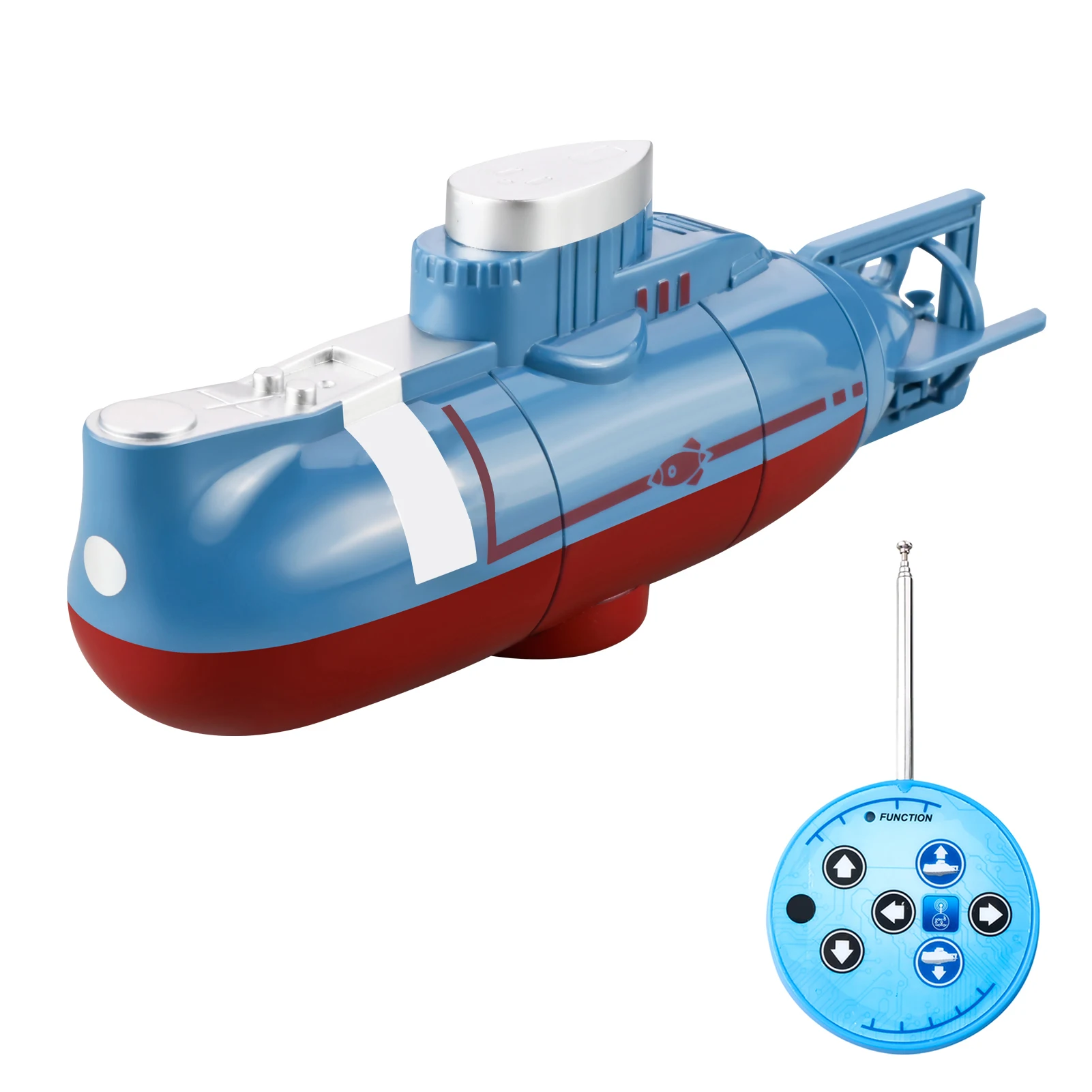 Mini RC U-Boot 0,1 m/s Geschwindigkeit Fernbedienung Boot Wasserdicht – Bild 6