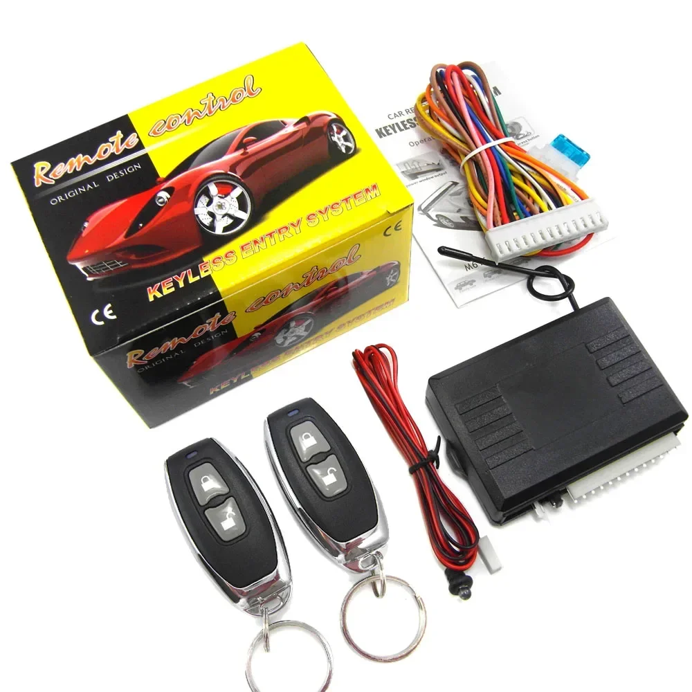HEIßER Universal Keyless Entry System Auto Alarm Systeme Gerät Auto – Bild 6