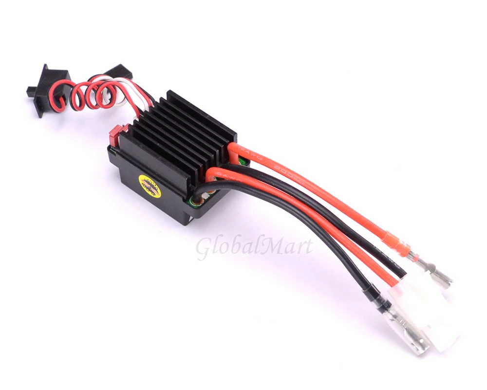 RC Hobby 320A ESC Bürstenmotor Drehzahlregler mit 2A BEC Hochspannung – Bild 4