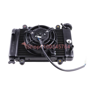 Motorrad kühler Kühlwasser tank Motorrad zubehör für Moto Quad 4x4 ATV Utv Dirt Bike Teile 150cc 200cc 250cc