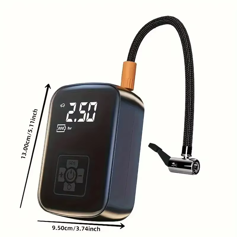 Drahtlose Auto Luft Kompressor Luftpumpe Elektrische Reifen Inflator Pumpe für Motorrad Fahrrad Boot AUTO