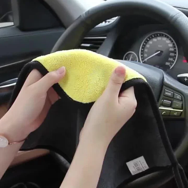 30*30 cm Mikrofaser Auto Reinigung Handtücher Auto Waschen Trocknen – Bild 3