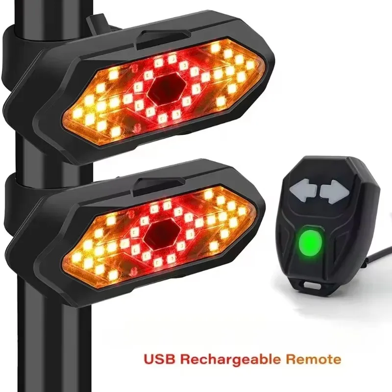 Kabellose Fernbedienung Rücklicht Fahrrad-Rücklicht Mountainbike-Licht – Bild 3
