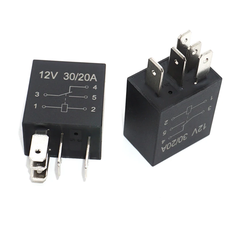 Automotive Relais Auto Relais 12 v 30a Spst 4pin 5pin 12 v 24 v 30A – Bild 5