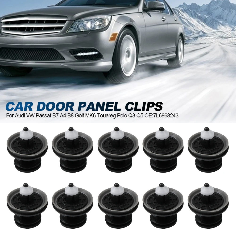 Auto Tür Trim Panel Karte Clips Nieten Befestigungen für Audi VW – Bild 2