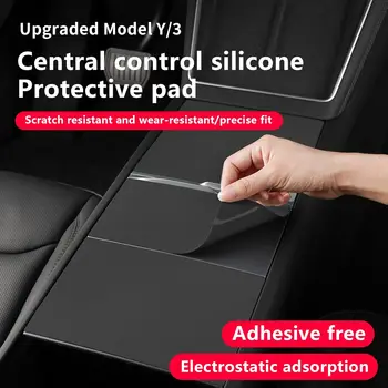 Verbessertes Silikon-Schutzkit für die Mittelkonsole mit elektrostatischer Adsorption für Tesla Model 3