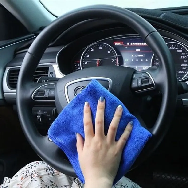 Mikrofaser Auto Reinigung Handtücher Super Saugfähigen Auto (10 Stück) – Bild 3