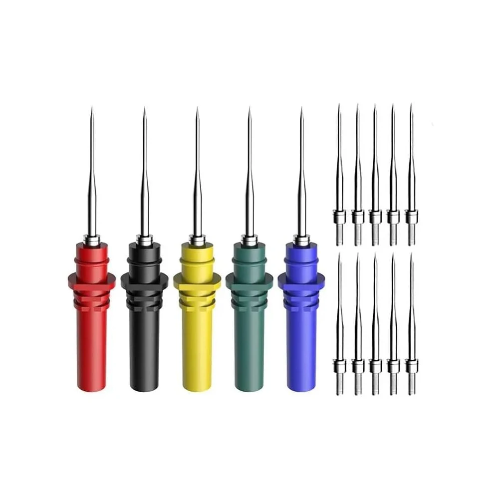 Automotive Diagnose Test Sonde Punktion Nadeln Oszilloskop Sonde Pins Set Reparatur Werkzeug (15 Stück)