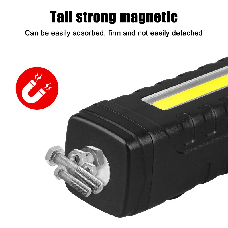 Multifunktionale Arbeitsscheinwerfer, magnetische LED-Taschenlampe – Bild 5