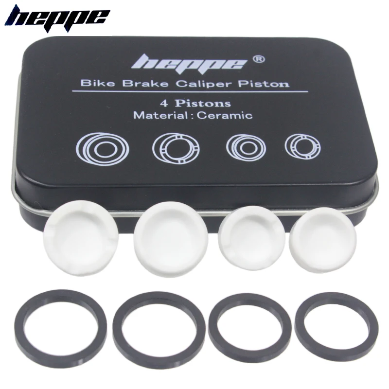 HEPPE Fahrradbremskolben aus Keramik für SHIMANO M640 M810 M6120 M7120 M8020 M8120 M9120 Saint M820