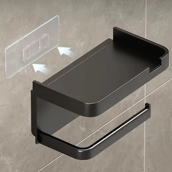 Wc Papier Halter Kunststoff Lagerung Rack Küche Handtuch Platzierung Von Gewürz Flaschen Badezimmer Wand Rolle