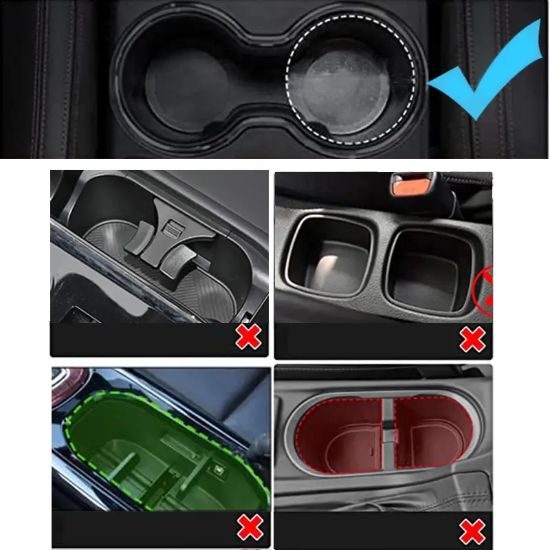 Auto tassen halter Expander Tablett mit abnehmbarem Auto Getränke – Bild 4