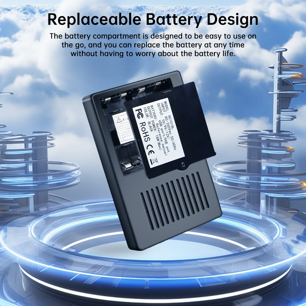 1018L DC USV Batterie-Backup 5V 9V 12V 2A 15V 24V Ausgang Unterbrechungsfreie Stromversorgung 85-265V