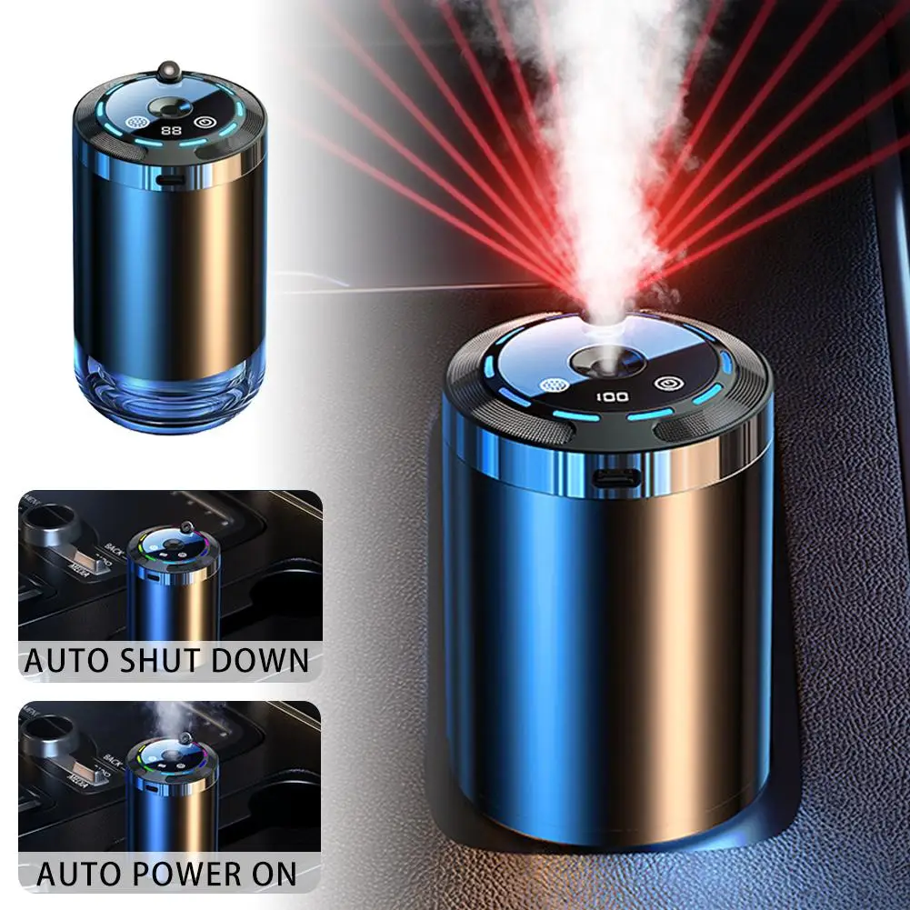 Auto-Diffusor-Luftbefeuchter, 5 Modi, Auto-Luftbefeuchter, Aromatherapie-Diffusoren, Auto-Lufterfrischer