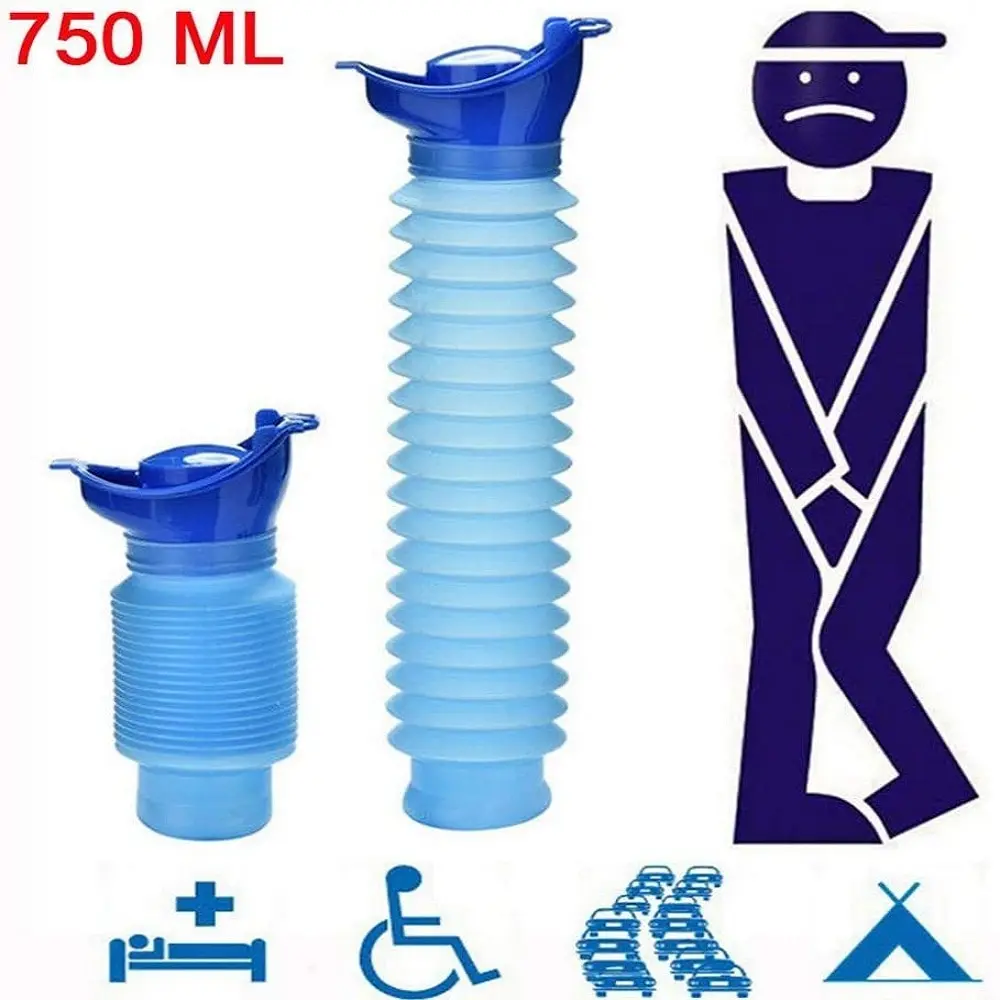 Urinal Auto Urinal Eimer Im Freien Stehenden Urin Notfall Reise Tragbare Wiederverwendbare Schrumpf Camping Wc