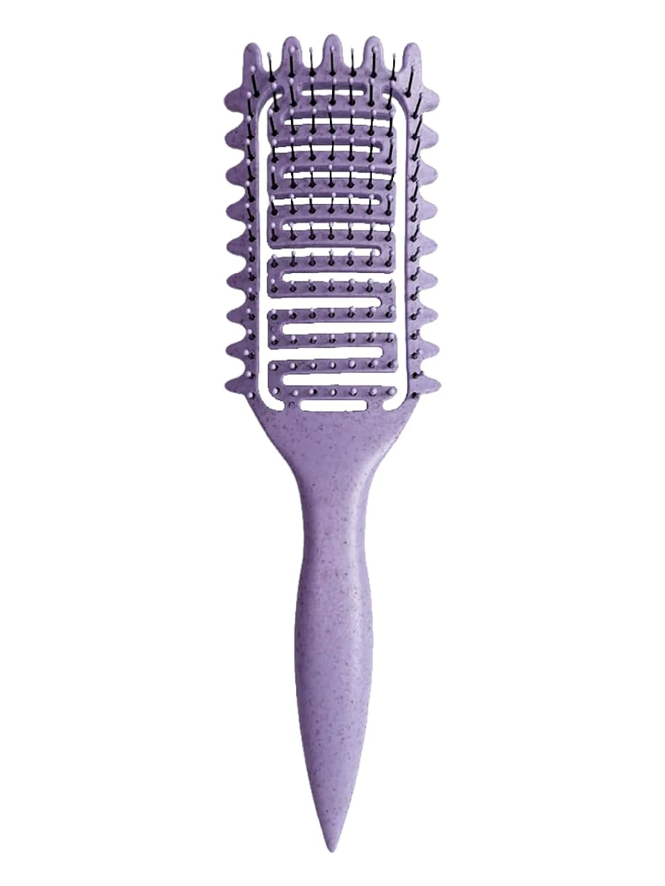 3-in-1-Locken definieren Styling-Bürste, aushöhlen, entwirrende Haarbürste, verwirrter Haarkamm, formende