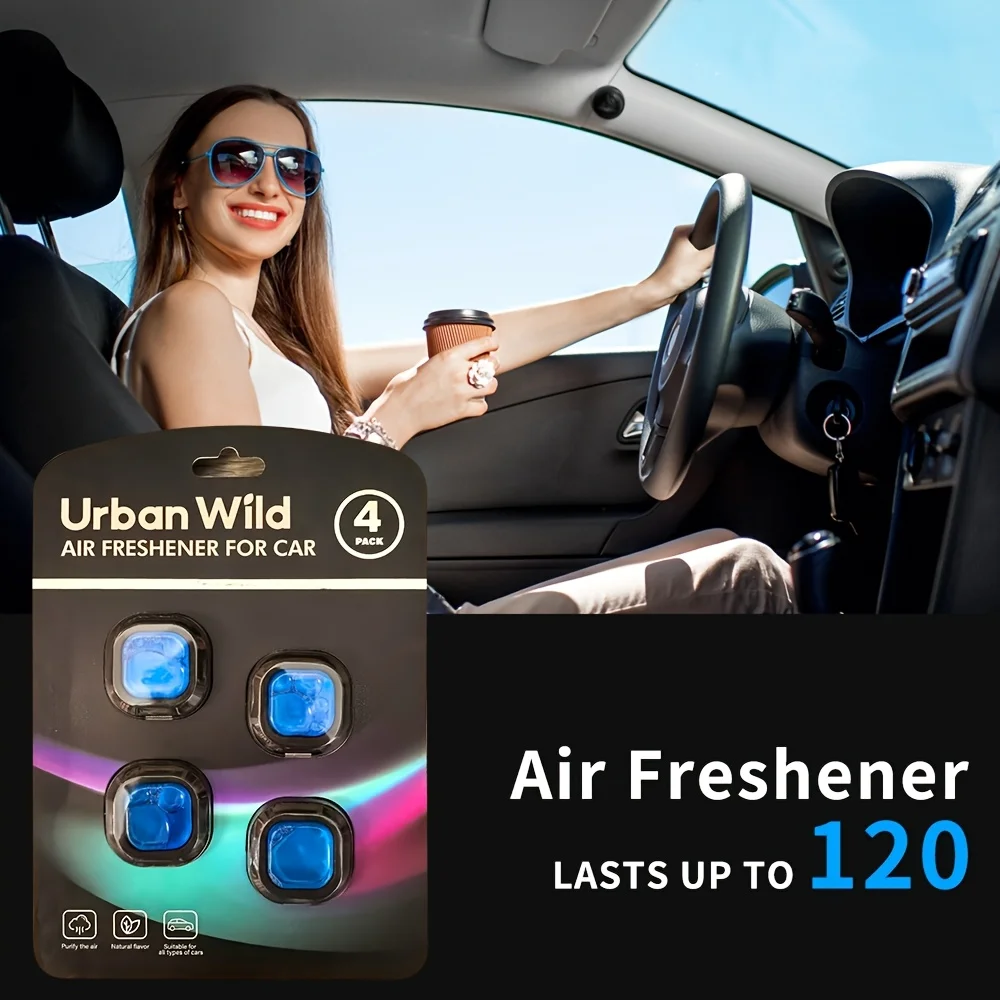 4er-Pack Auto-Lufterfrischer, Auto-Lufterfrischer – Bild 2