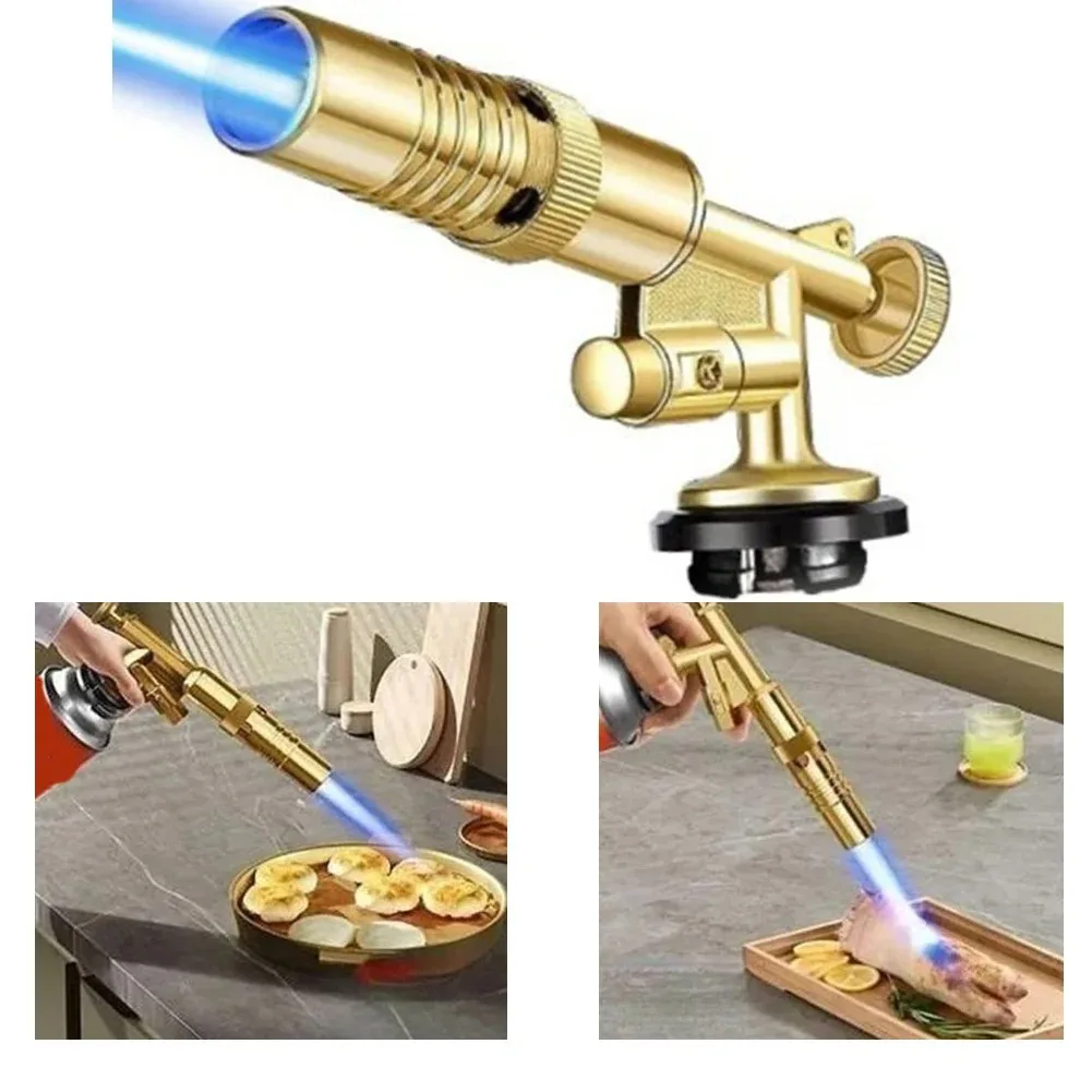 Schweißbrenner Gasbrenner Flammenwerfer Reines Kupfer Gasfackel – Bild 4