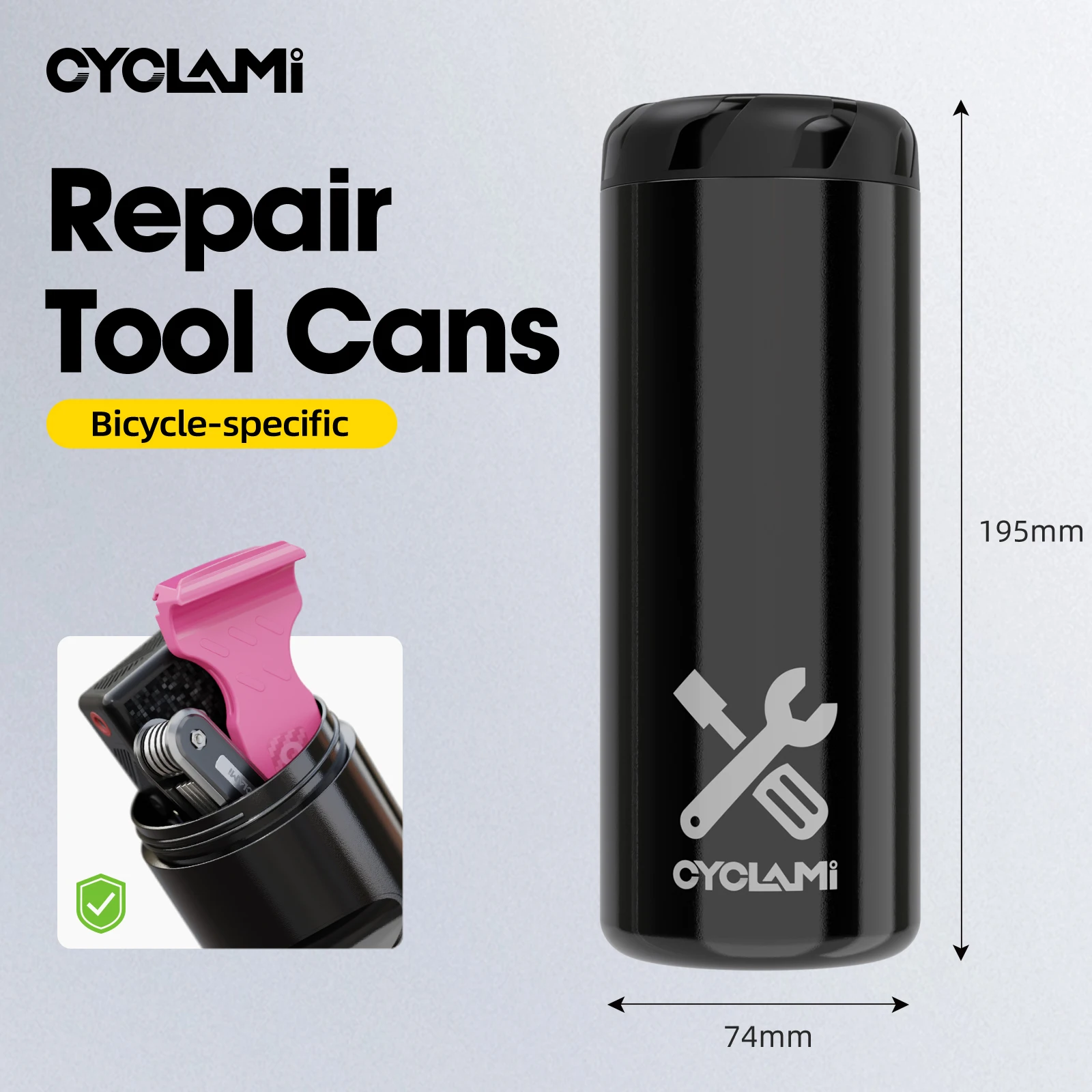 CYCLAMI Tragbare Radfahren Werkzeug Box MTB Road Fahrrad Kapsel Boxen Tragen Flasche Käfig Lagerung Reparatur